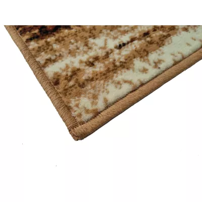 VÝPRODEJ - Kusový koberec 120x170 cm LUKEN abstraktní - béžový