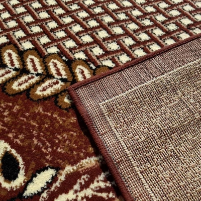 VÝPRODEJ - Vzorovaný koberec 200x300 cm LUKEN - hnědý