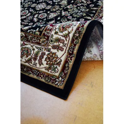 VÝPRODEJ - Kusový koberec do obýváku 150x230 CAMBRIA 2 - černý