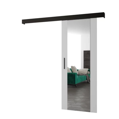 VÝPRODEJ - Posuvné dveře s černým úchytem SALOME 2 - 70 cm, bílé / černé