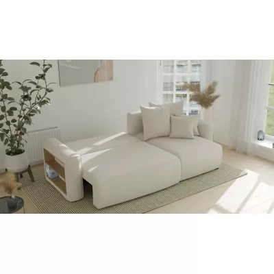 VÝPRODEJ - Rozkládací sedací souprava KIANA - světle béžová