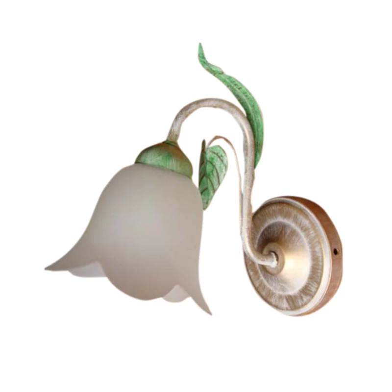 Nástěnné osvětlení ASHER - 1xE14, 40W, broušená zlatá