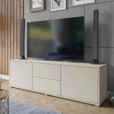 VÝPRODEJ - Televizní stolek FILA - kašmír