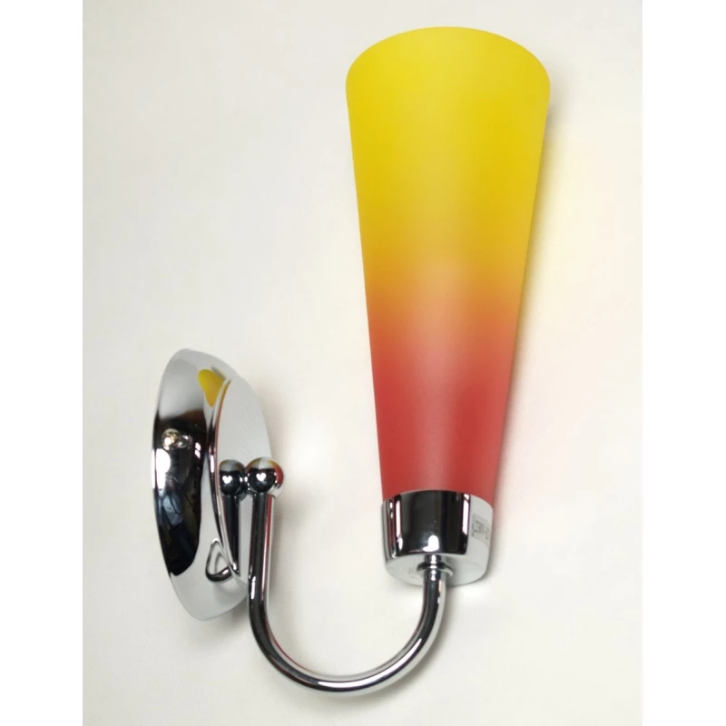 Nástěnné osvětlení BALENO - 1xE27, 60W, chromované / různobarevné