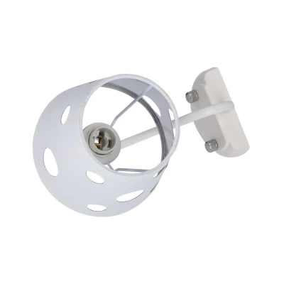 Moderní nástěnná lampa BATLEY - 1xE14, 60W, bílá