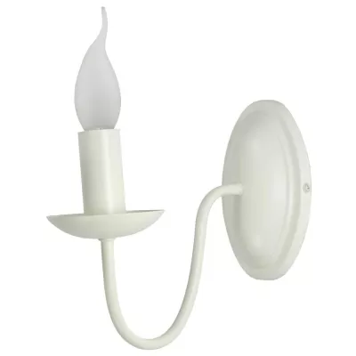 Nástěnné osvětlení v anglickém stylu BELLAGIO - 1xE14, 40W, krémové