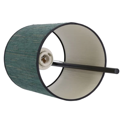 Moderní nástěnná lampa BENDI - 1xE27, 40W, černá / zelená