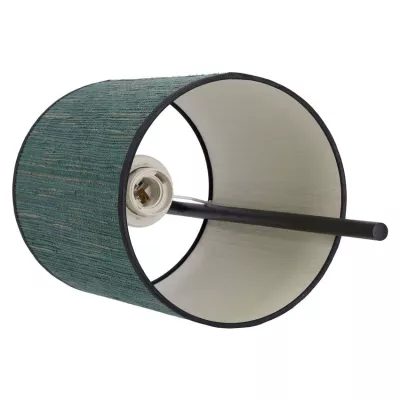 Moderní nástěnná lampa BENDI - 1xE27, 40W, černá / zelená