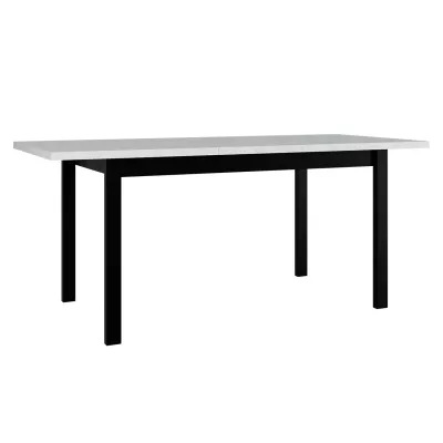 VÝPRODEJ - Rozkládací jídelní stůl 140x80 cm ELISEK 2 - dub sonoma / černý