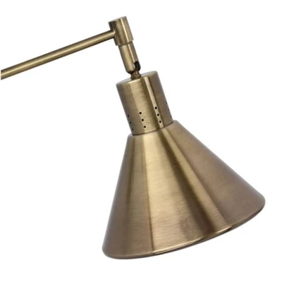 Nástěnná flexibilní lampa na čtení COPENHAGEN - 1xE14, 40W, patina