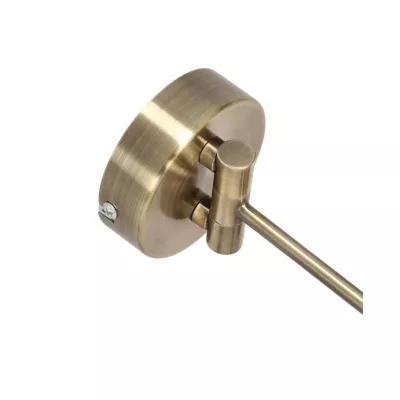 Nástěnná flexibilní lampa na čtení COPENHAGEN - 1xE14, 40W, patina