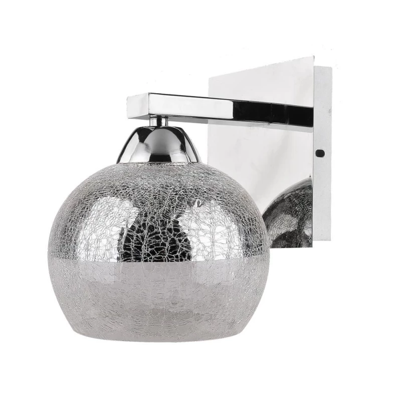 Designové nástěnné osvětlení CROMINA - 1xE27, 60W, chromované