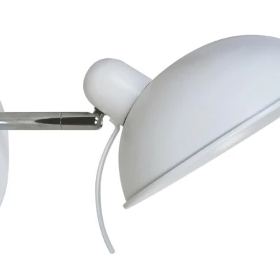 Nástěnná flexibilní lampa DURIO - 1xE14, 40W, bílá