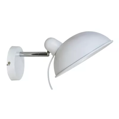 Nástěnná flexibilní lampa DURIO - 1xE14, 40W, bílá