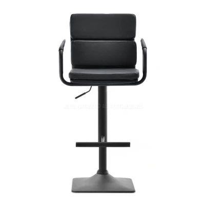 VÝPRODEJ - Nastavitelná barová židle CONSOLATA - černá