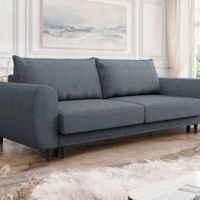 VÝPRODEJ - Pohovka na každodenní spaní BREGON - tmavá šedá