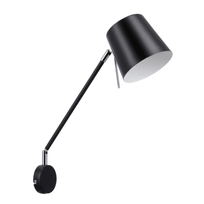 Flexibilní nástěnná lampa KILLY - 1xE27, 40W, matná černá