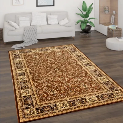 VÝPRODEJ - Orientální kusový koberec 300x500 cm LUCHO - hnědý / vzorovaný