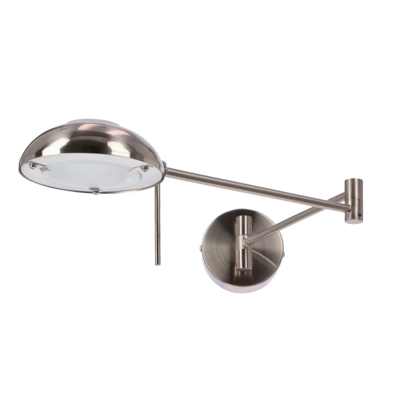 Nástěnná flexibilní lampa ke čtení LARGO - 1xG9, 28W, stříbrná