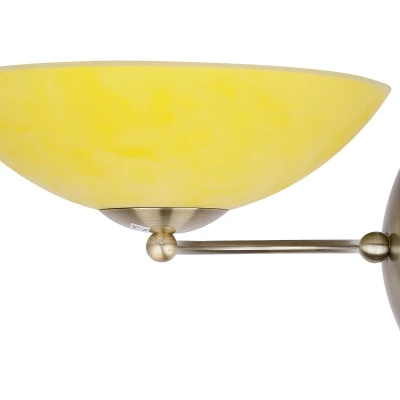 Nástěnné rustikální osvětlení LIDO - 1xE27, 60W, patina