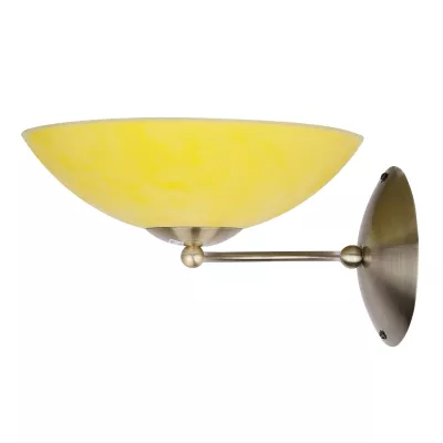 Nástěnné rustikální osvětlení LIDO - 1xE27, 60W, patina