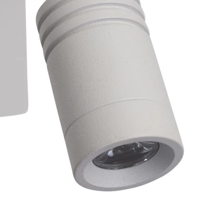 Nástěnné LED osvětlení se čtecím ramenem MAGNUM 3 - 1xE27, 40W + LED 3W, 3200K (teplá bílá), bílé