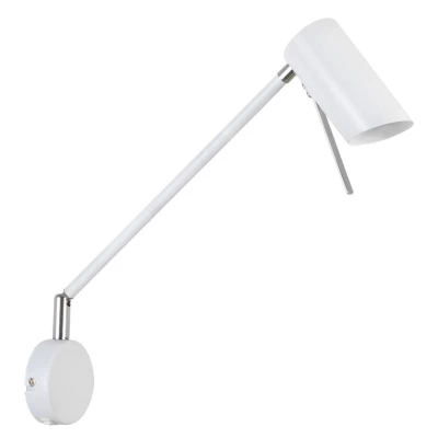 Flexibilní nástěnná lampa na čtení MILLY - 1xGU10, 40W, matná bílá