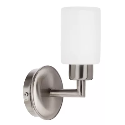 Nástěnné osvětlení MIRROR 2 - 1xG9, 40W, stříbrná / bílá