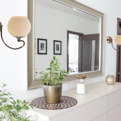 Rustikální nástěnná lampa ORBIT - 1xE27, 60W, měděná / patina