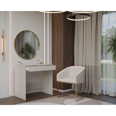 VÝPRODEJ - Úzký psací stůl HOOVER 1 - kašmír