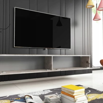 TV stolek CERIEE 180 - beton