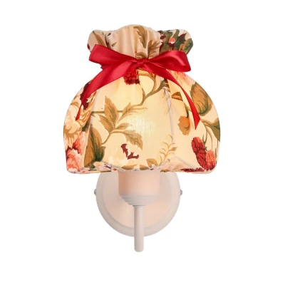 Provence nástěnná lampa ROZANO - 1xE27, 40W, bílá / různobarevná