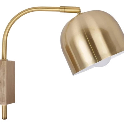 Nástěnná flexibilní lampa k posteli RUPI - 1xE27, 40W, patina