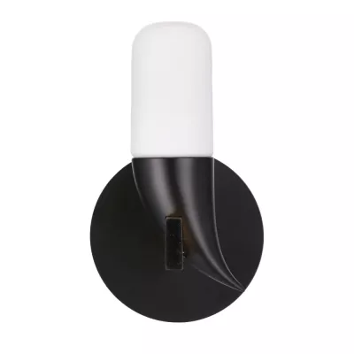 Designové nástěnné LED osvětlení SAKAI - 5,4W, 3000K (teplá bílá), přírodní dřevo / černá