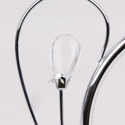 Nástěnné osvětlení SIMPLI - 1xE27, 40W, chromované / bílé