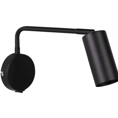 Nástěnná lampa k posteli TINA - 1xGU10, 15W, černá