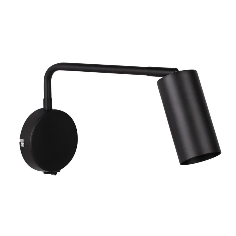 Nástěnná lampa k posteli TINA - 1xGU10, 15W, černá