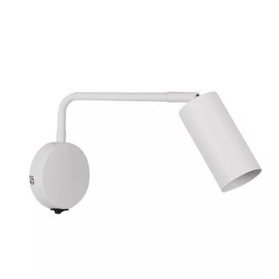 Nástěnná lampa k posteli TINA - 1xGU10, 15W, bílá