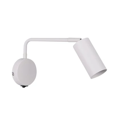 Nástěnná lampa k posteli TINA - 1xGU10, 15W, bílá