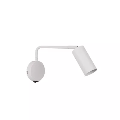 Nástěnná lampa k posteli TINA - 1xGU10, 15W, bílá