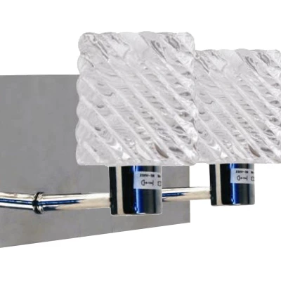 Nástěnné moderní světlo TOSCA - 2xG9, 40W, chromované / čiré