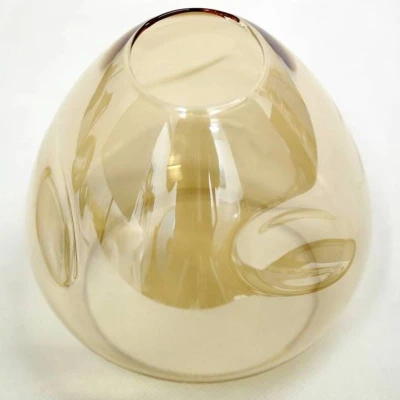 Nástěnné industriální světlo UNICA - 1xE27, 40W, černé / zlaté / kouřové sklo