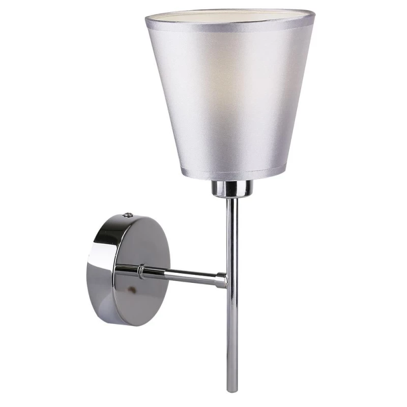 Moderní nástěnné osvětlení VOX - 1xE14, 40W, chromované / stříbrné