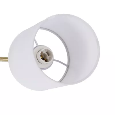 Nástěnné moderní osvětlení YAN - 1xE14, 40W, patina / bílé