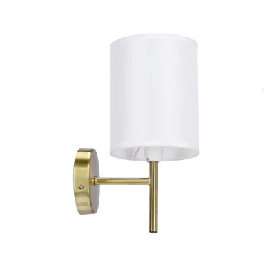 Nástěnné moderní osvětlení YAN - 1xE14, 40W, patina / bílé