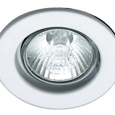 Vestavné stropní svítidlo ALLAGASH - 1xGU10, 50W, 8,2cm, kulaté, bílé