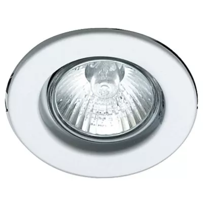 Vestavné stropní svítidlo ALLAGASH - 1xGU10, 50W, 8,2cm, kulaté, bílé