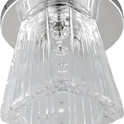 Stropní zápustné osvětlení AMBLER - 1xG4, 20W, chromované