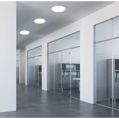 Vestavný kulatý LED panel BEALS - 6W, 6500K (studená bílá), 14,7cm, bílý