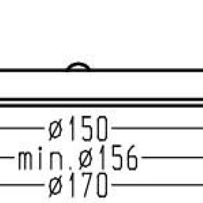 Vestavný kulatý LED panel BEALS - 9W, 6500K (studená bílá), 17cm, bílý